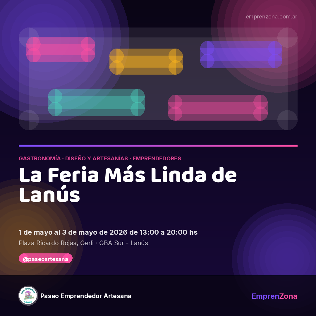 Portada de La Feria Más Linda de Lanús