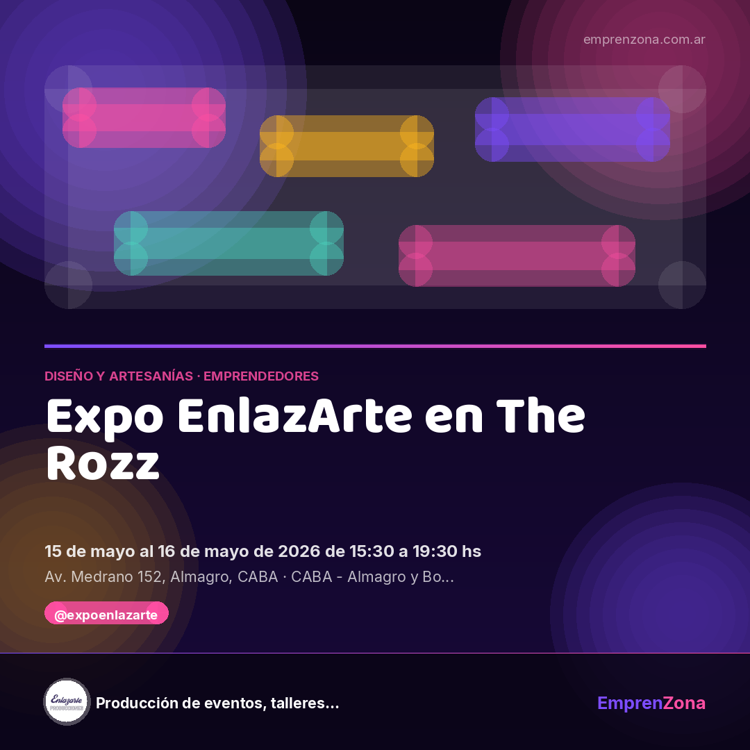 Portada de Expo EnlazArte en The Rozz