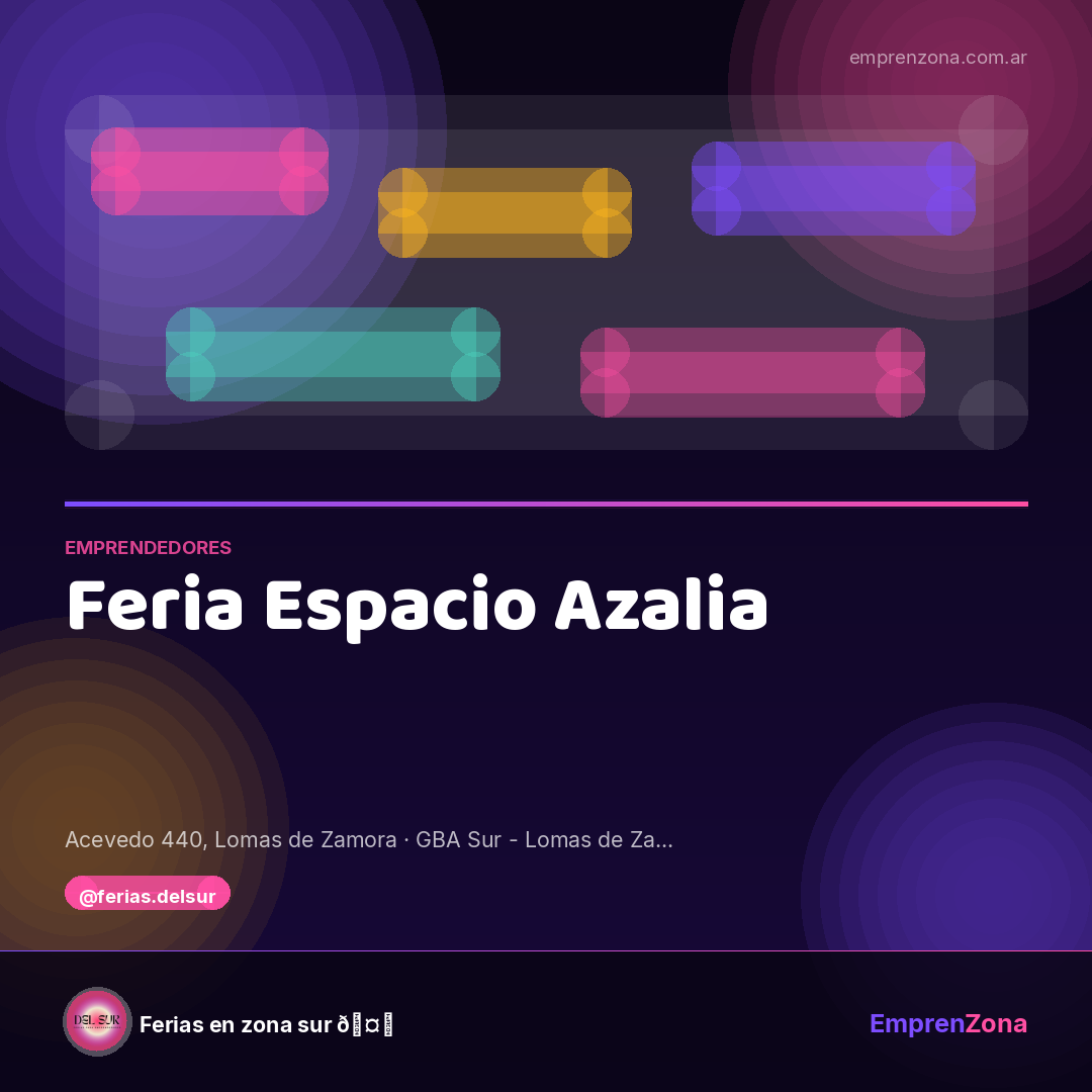 Portada de Feria Espacio Azalia