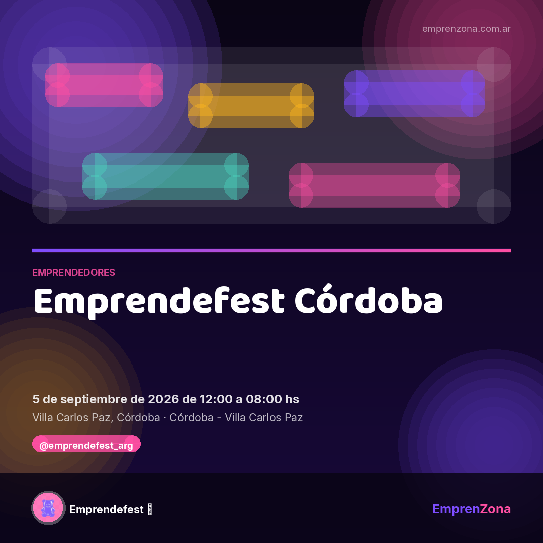 Portada de Emprendefest Córdoba
