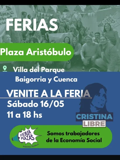 Portada de Feria de las Plazas - Villa del Parque